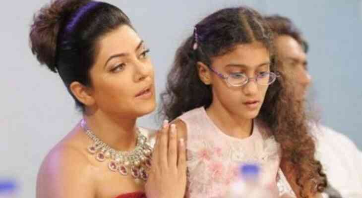 Sushmita Sen with daughter Renee